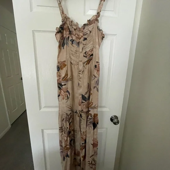 🤎 Floral Ruffle Strap Dress 🤎 - Picture 2 of 7